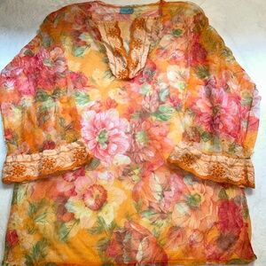 Large see through Maui Hawaii shirt